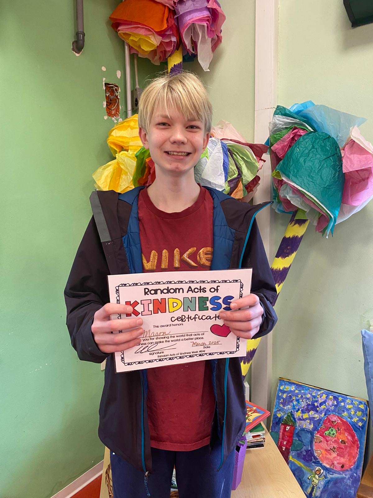 kindness student