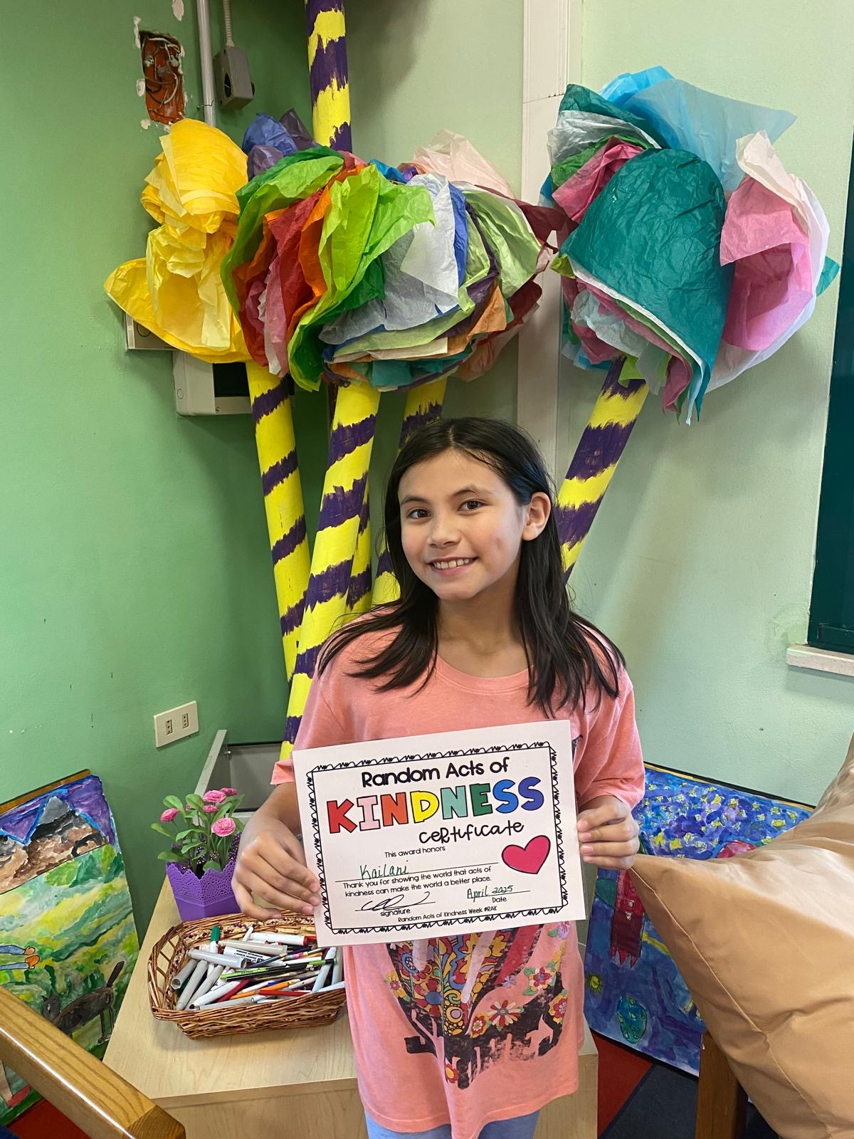 kindness winner
